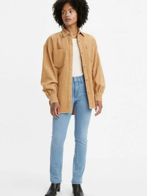 Jeansy Slim Fit Levi's niebieski denim
