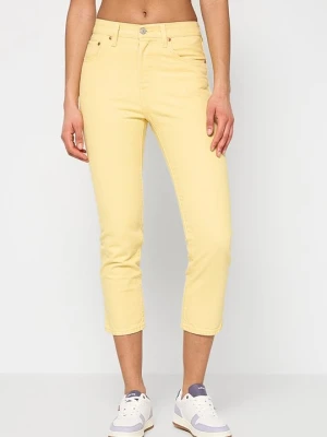 Jeansy Slim Fit Levi's żółty