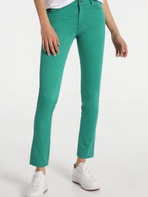 Jeansy Slim Fit LOIS JEANS zielony