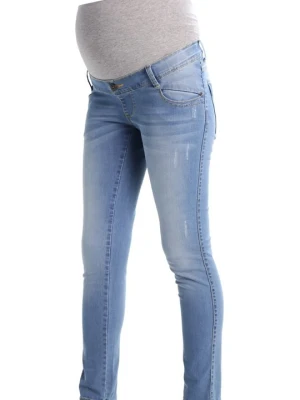 Jeansy Slim Fit Love2wait niebieski