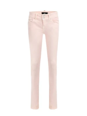 Jeansy Slim Fit LTB różowy