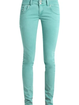 Jeansy Slim Fit LTB turkusowy