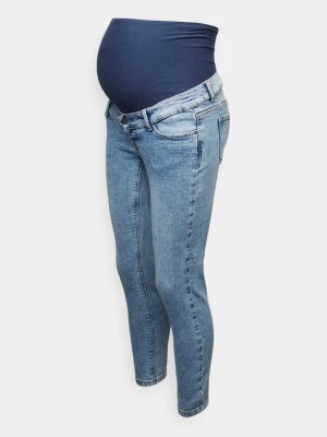 Jeansy Slim Fit Mamalicious jasnoniebieski denim