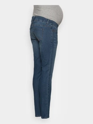 Jeansy Slim Fit Mamalicious niebieski denim