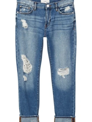 Jeansy Slim Fit Mango granatowy