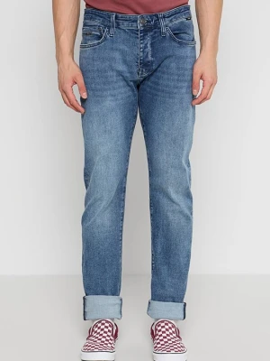 Jeansy Slim Fit Mavi niebieski