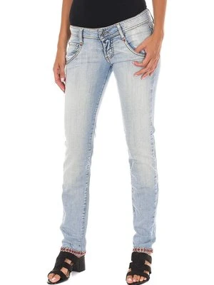Jeansy Slim Fit Met