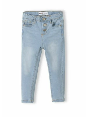 Jeansy Slim Fit MINOTI jasnoniebieski denim