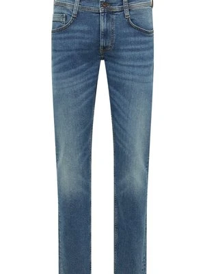 Jeansy Slim Fit Mustang niebieski