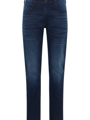 Jeansy Slim Fit Mustang granatowy