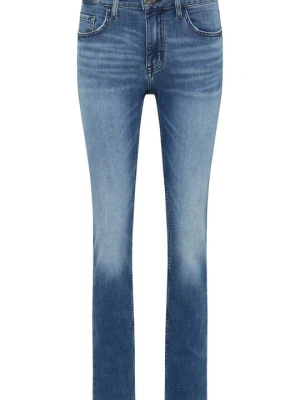 Jeansy Slim Fit Mustang granatowy