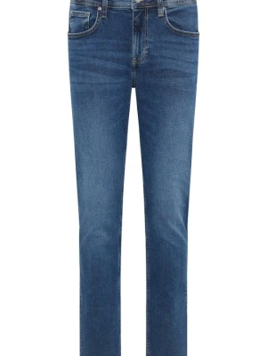 Jeansy Slim Fit Mustang niebieski