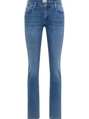 Jeansy Slim Fit Mustang niebieski
