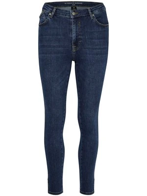 Jeansy Slim Fit My Essential Wardrobe ciemnoniebieski