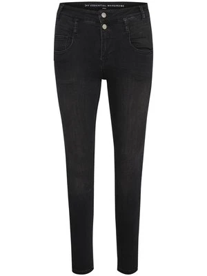 Jeansy Slim Fit My Essential Wardrobe czarny