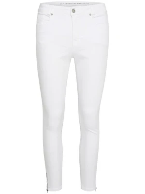 Jeansy Slim Fit My Essential Wardrobe biały