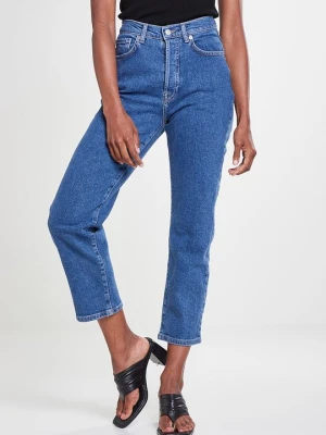 Jeansy Slim Fit NA-KD niebieski