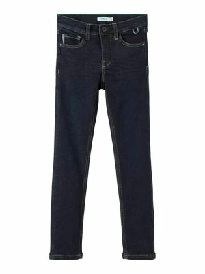 Jeansy Slim Fit NAME IT ciemnoniebieski