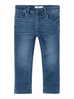 Jeansy Slim Fit NAME IT ciemnoniebieski
