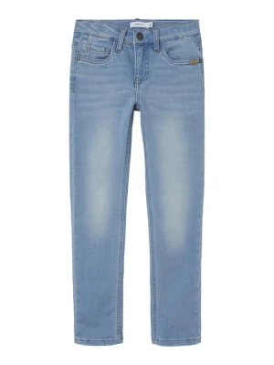 Jeansy Slim Fit NAME IT jasnoniebieski denim