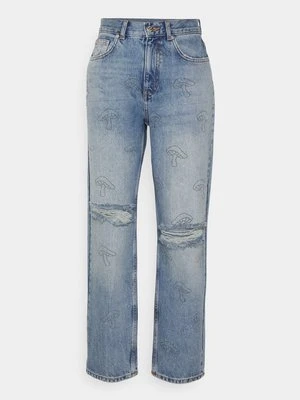 Jeansy Slim Fit Neon & Nylon