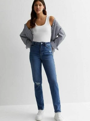 Jeansy Slim Fit New Look niebieski