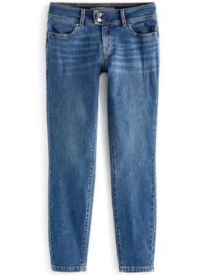 Jeansy Slim Fit Next niebieski