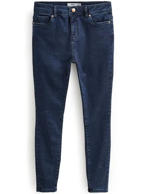 Jeansy Slim Fit Next niebieski