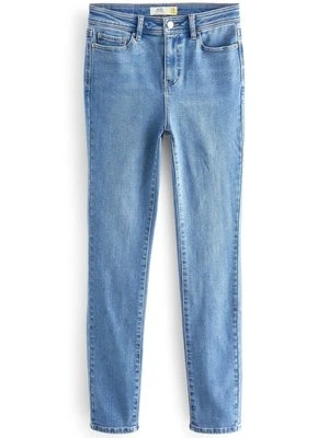 Jeansy Slim Fit Next niebieski