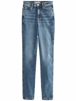 Jeansy Slim Fit Next niebieski
