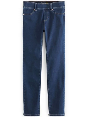 Jeansy Slim Fit Next niebieski