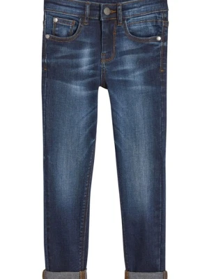 Jeansy Slim Fit Next niebieski