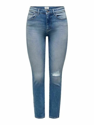 Jeansy Slim Fit Only jasnoniebieski denim
