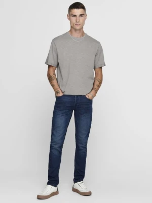 Jeansy Slim Fit Only & Sons niebieski denim