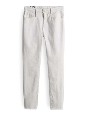 Jeansy Slim Fit Opus biały