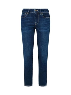 Jeansy Slim Fit Pepe Jeans niebieski denim