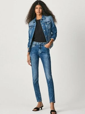 Jeansy Slim Fit Pepe Jeans niebieski denim