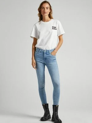 Jeansy Slim Fit Pepe Jeans niebieski denim