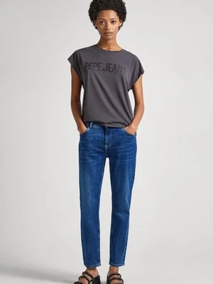 Jeansy Slim Fit Pepe Jeans ciemnoniebieski