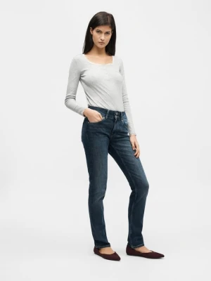 Jeansy Slim Fit Pepe Jeans ciemnoniebieski