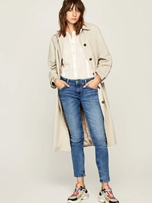 Jeansy Slim Fit Pepe Jeans jasnoniebieski denim