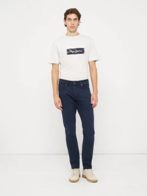 Jeansy Slim Fit Pepe Jeans niebieski