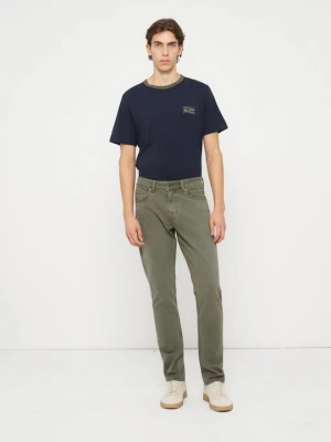 Jeansy Slim Fit Pepe Jeans zielony
