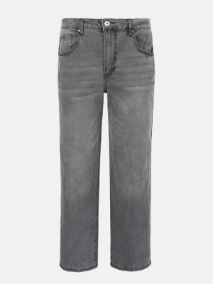Jeansy Slim Fit Pier One By Zalando szary