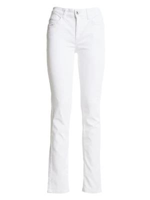 Jeansy Slim Fit Pierre Cardin biały