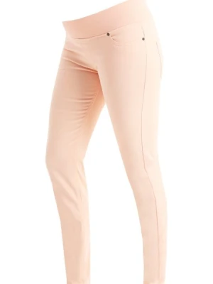 Jeansy Slim Fit Pomkin różowy