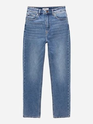 Jeansy Slim Fit PULL&BEAR niebieski denim
