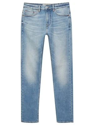 Jeansy Slim Fit PULL&BEAR niebieski denim