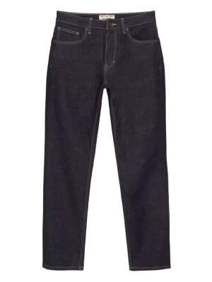 Jeansy Slim Fit PULL&BEAR ciemnoniebieski