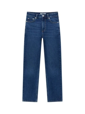 Jeansy Slim Fit PULL&BEAR granatowy